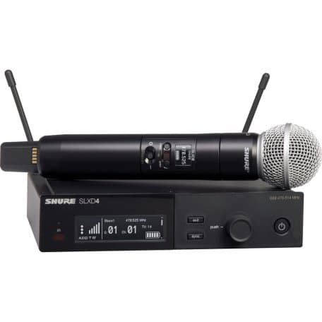 Аренда радиомикрофона Shure SLX-D/SM58